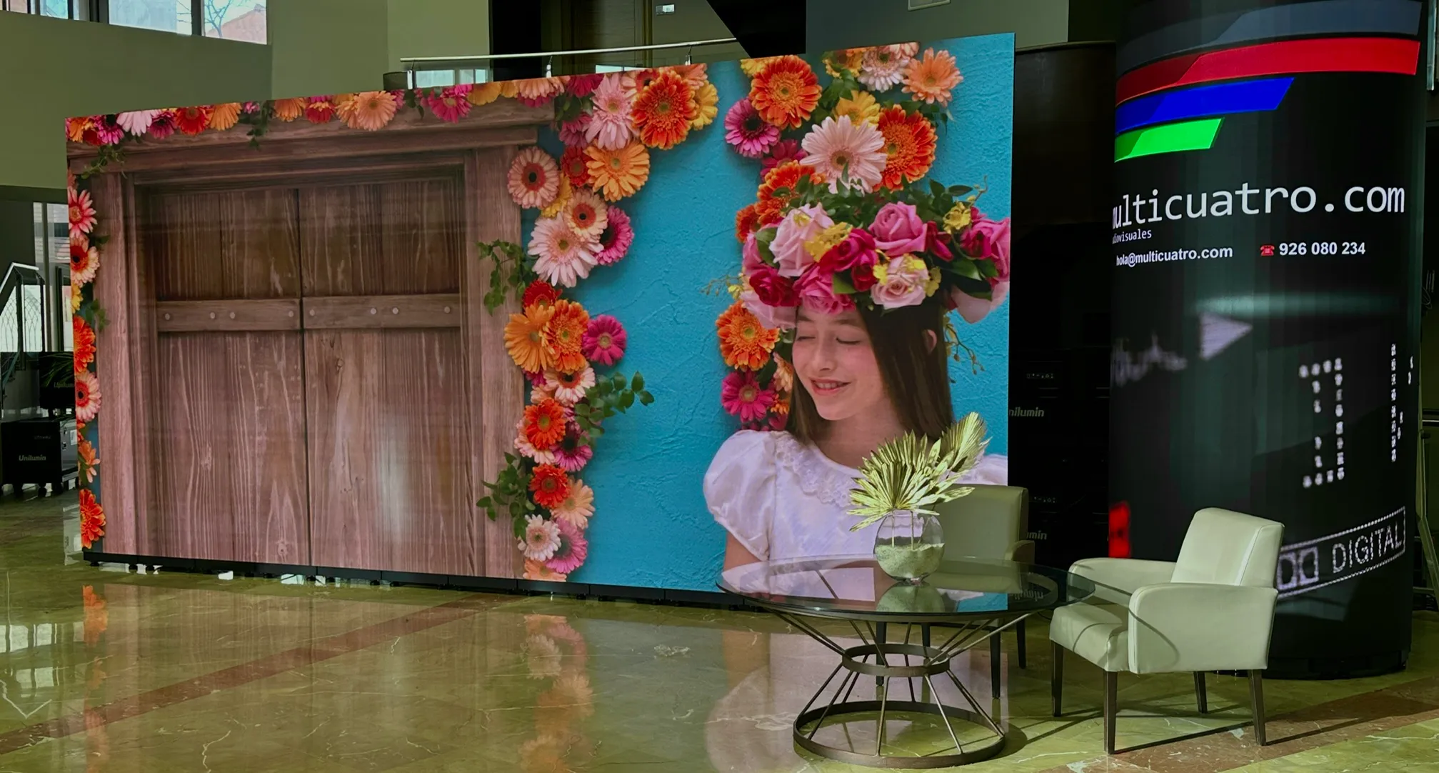 Pantalla LED gran formato para eventos